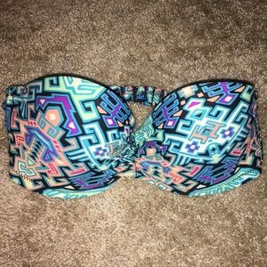 Bandeau swimsuit top from target